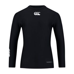 Canterbury Childrens/Kids Thermoreg Long-Sleeved Base Layer Top / Black